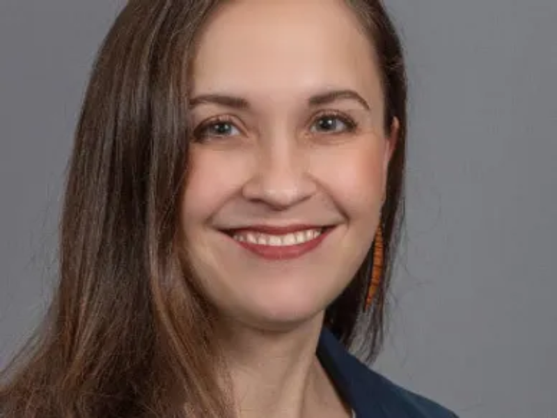 Portrait of a woman with earrings