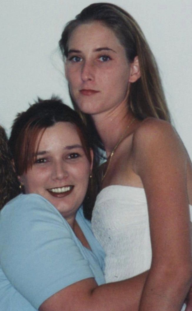 Close-up of two women together